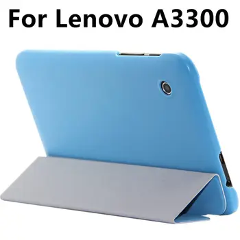 

Case Cover For Lenovo A3300 Tab A7-30 Protective Protector Smart covers Leather Tablet PC A7 A7-30 A730 PU Sleeve Cases 7 inch