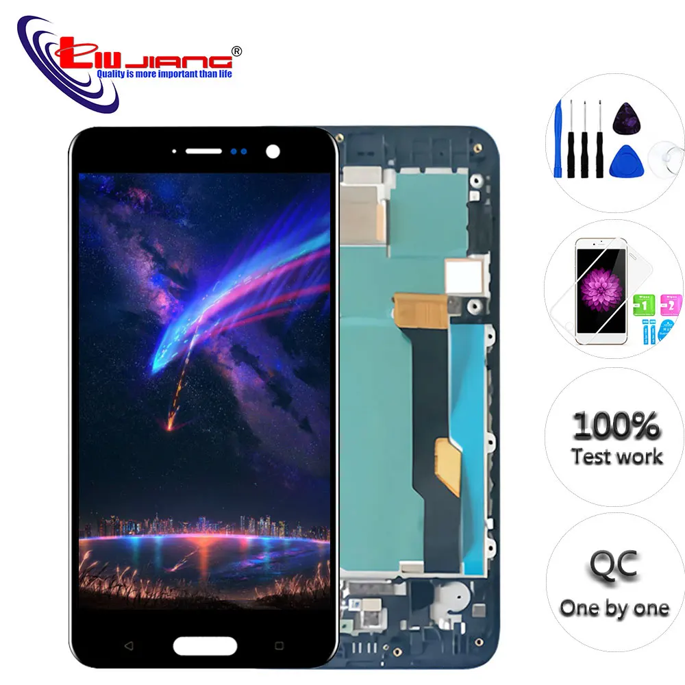 Оригинальный ЖК дисплей 5 2 дюйма для HTC U Play с сенсорным экраном дигитайзер экран