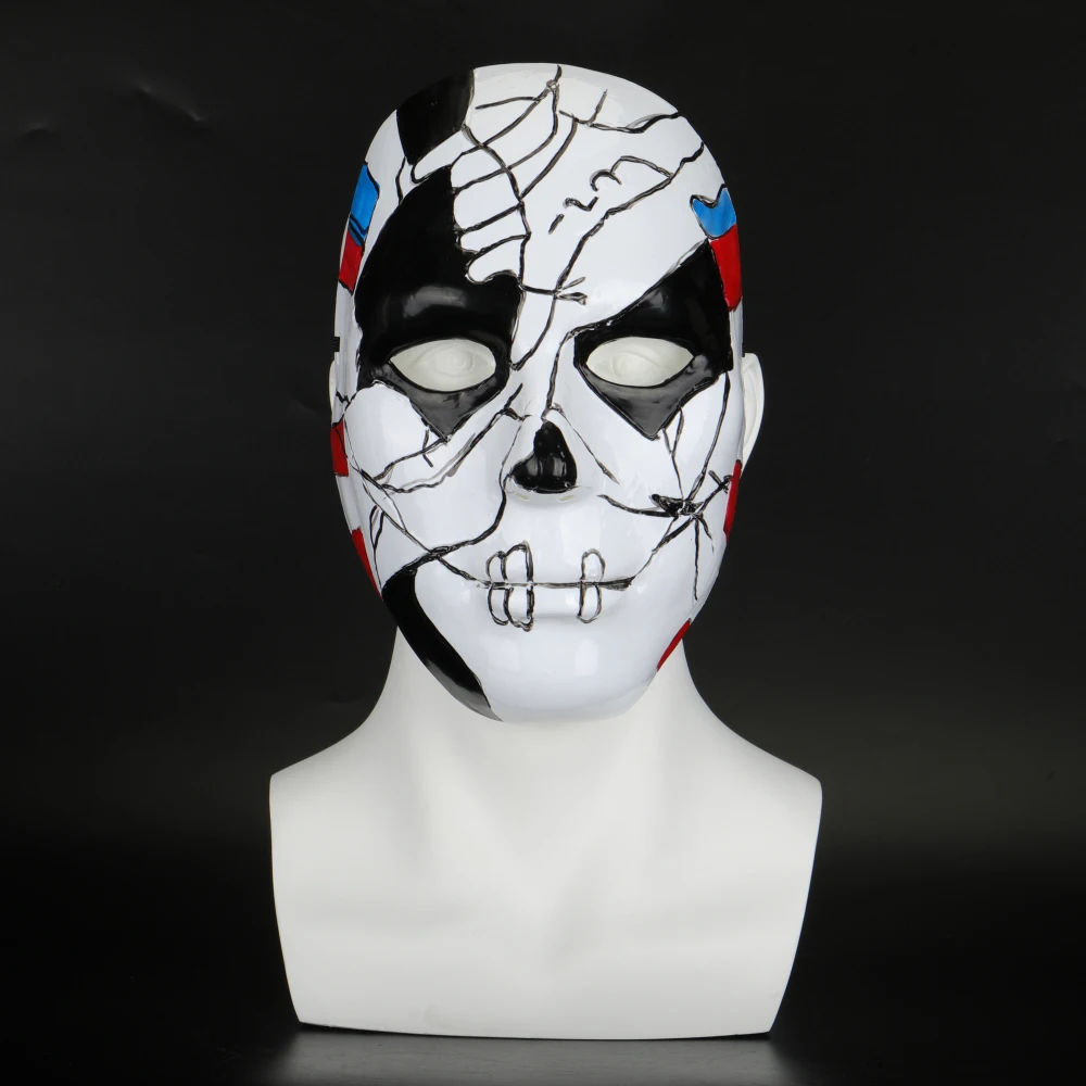 The Punisher Billy Russo Cosplay Mask Plastic Costume Props Halloween Masquerad Mask Unisex Adult Coser