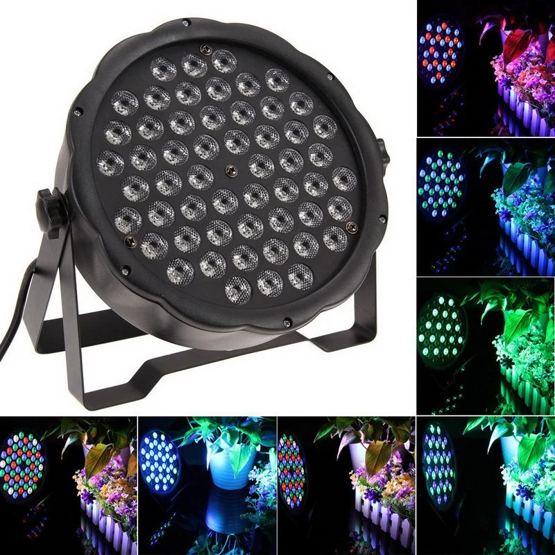 

Горячая Распродажа светильник s 54x3W DJ par led 54*3w light s R12,G18,B18,W6 Wash Disco светильник DMX Controller effect for Small paty KTV