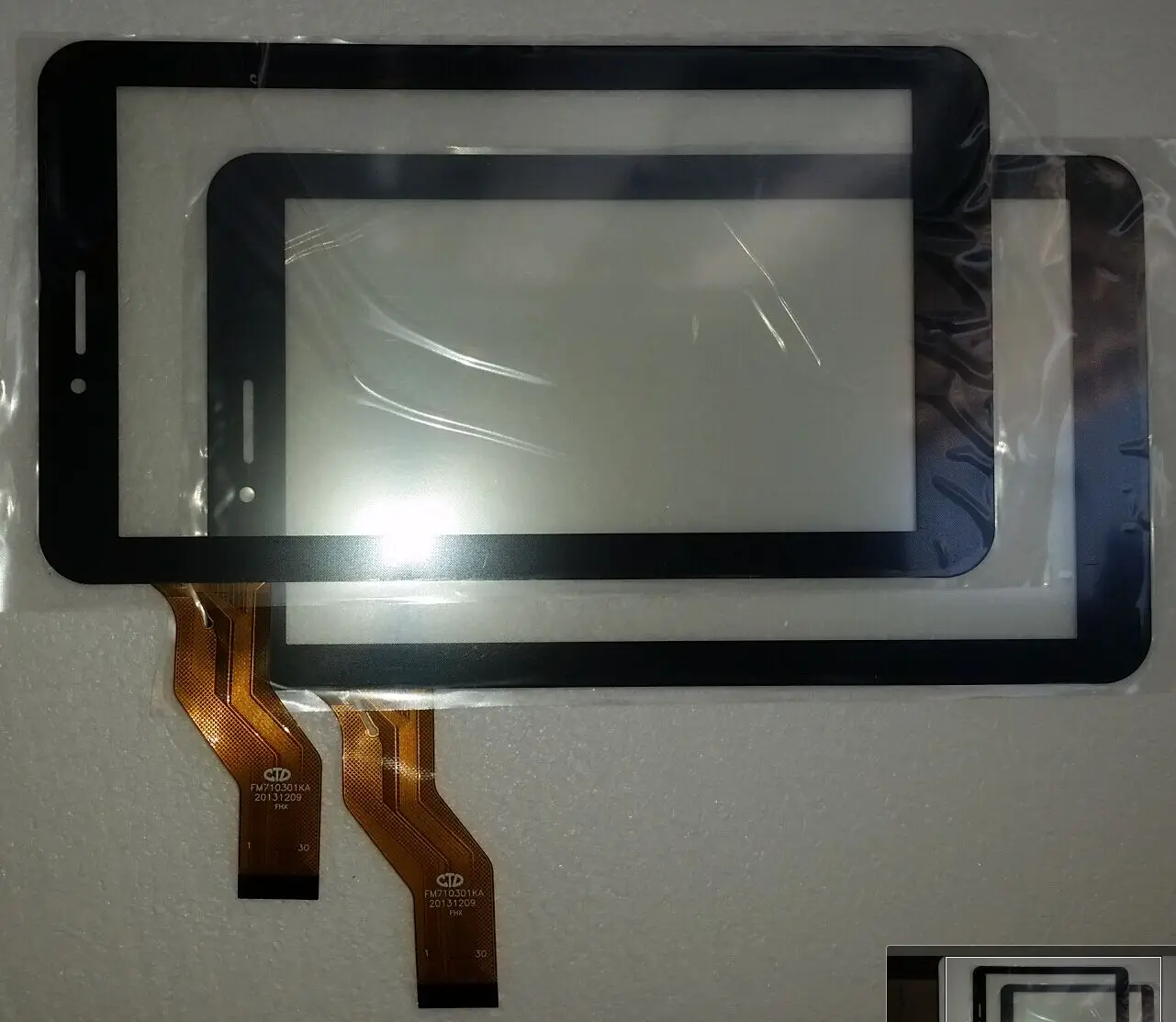

7inch for Irbis TX77 3G tablet pc capacitive touch screen glass digitizer panel