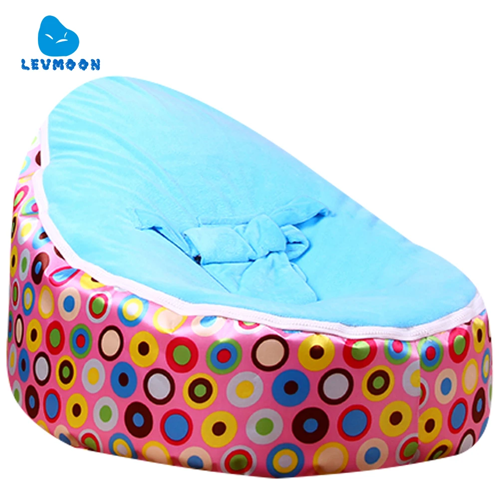 Levmoon Medium Pink Circl Beanbags Bean Bag Chair Kids Bed For Sleeping Portable Folding Child Seat Sofa Zac Without The Filler Levmoon Medium Pink Circl Beanbags Bean Bag Chair Kids Bed For Sleeping Portable Folding Child Seat Sofa Zac Without The Filler