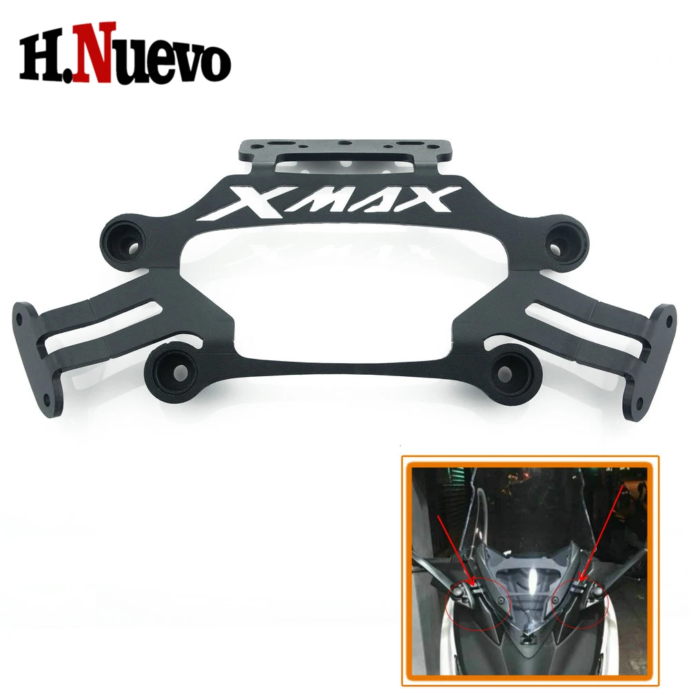 For YAMAHA XMAX 300 Accessories X-MAX x max 300 XMAX300 2017 2018 Motorcycle Mobile Phone Rearview Mirror Bracket Holder (5)