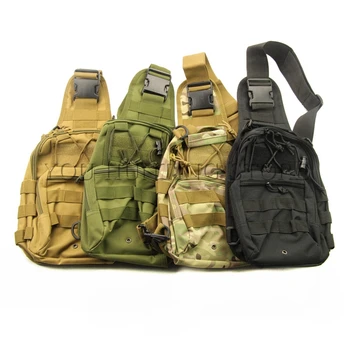 

Outdoor Hunting Tactical Shoulder Bag Camping Hiking Climbing Sports Chest Bag Black Green Sand CP