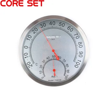 

High Precision Mechanical Household Thermometer No Battery Required TH600B Household Frame Temperature Humidity Monitor Meter