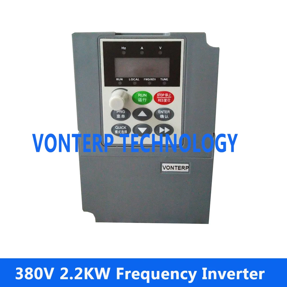 AC motor speed control 380v 2.2kw VFD Variable Frequency Drive VFD Inverter frequency inverter