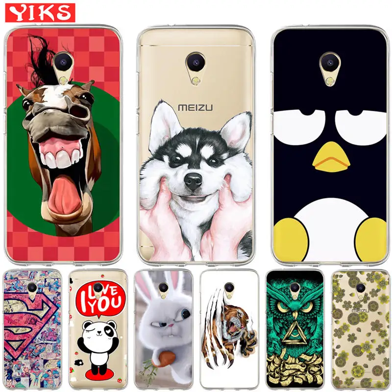 

Cute dog owl Cover Cases For Meizu M5C M3s M5s M3 M5 M6 Note Soft Silicone Phone Back Cases For Meizu U10 U20 Pro 6 Capinha