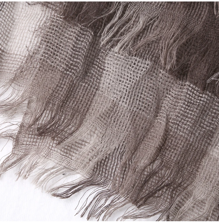Японский стиль унисекс зимний шарф хлопок и лен однотонные длинные женские шарфы шаль модный мужской шарф W249