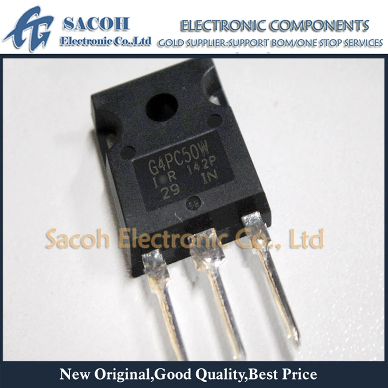 Новый оригинальный биполярный транзистор G4PC50W IRG4PC50W IRG4PC50WPBF IRGPC50W TO-247 27A 600V |