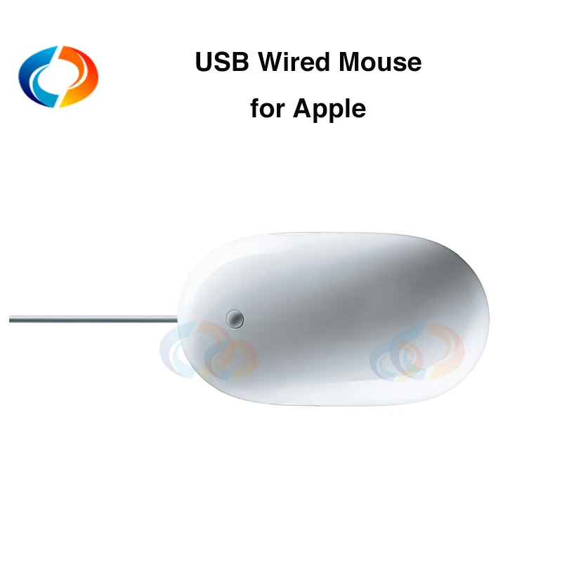 

USB Wired mouse for Apple iMacs or MacBooks Refurbished Mighty mouse, with a track ball, side squeeze sensors, optical mouse,