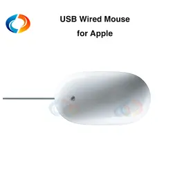 USB Проводная мышь для Apple iMacs или MacBooks восстановленная Mighty mouse, с мяч на направляющей, боковые датчики сжатия, оптическая мышь