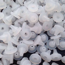 Насадки для душа, аксессуары, силиконовые наконечники для ногтей, спринклер для воды, сверху, распылительные аксессуары, части, силиконовые гранулы для дозирования, 100 шт./лот