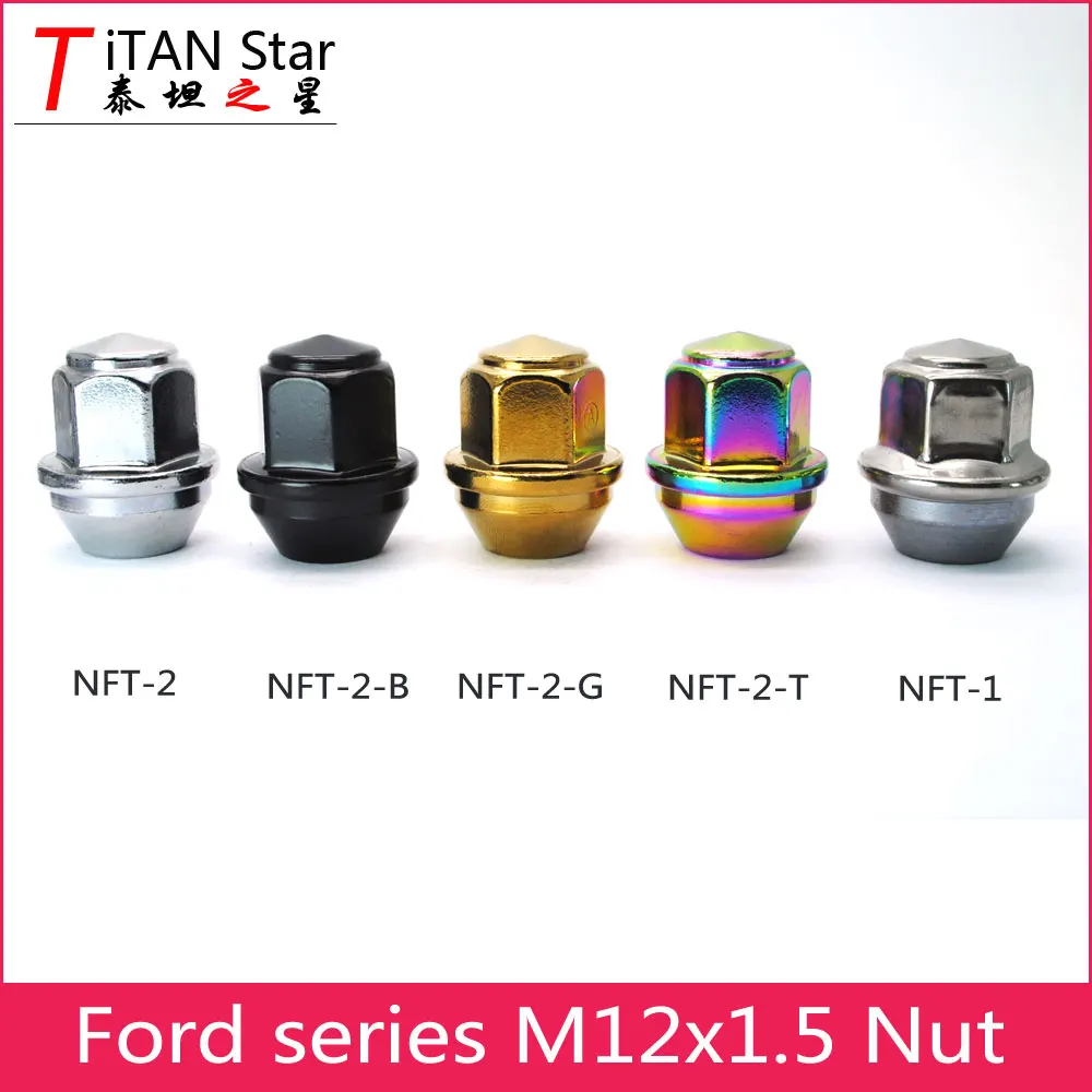 20 шт. Hex19mm M12 x 1 5 цветные гайки для колес открывания колеса FIESTA ford FOCUS Turnier KA MONDEO C MAX