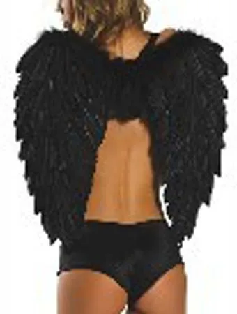 Перьевые крылья очаровательные элегантные готические Горячие Крылья ангела костюм на Хэллоуин вечерние свадебные украшения