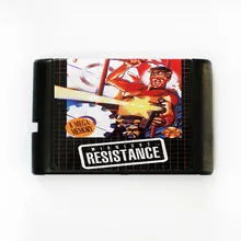 Contra 3 Midnight Resistance 16 bit MD игровая карта для sega Mega Drive для sega Genesis