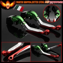Italy Folding Extendable Adjustable Motorcycle Brake Clutch Lever For Ducati DIAVEL CARBON 749 999 1198 S