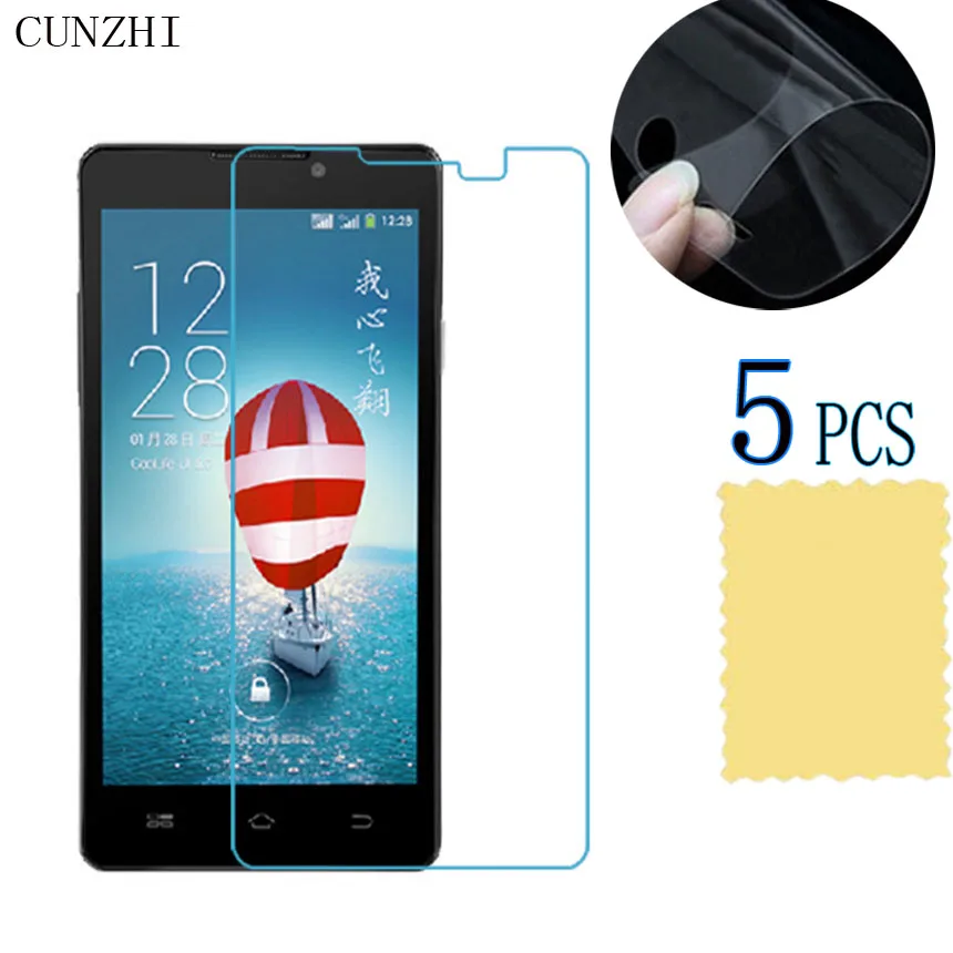 

cunzhi 5pcs High Clear LCD PET Material Screen Protector Film For Coolpad F1 8297 Protection Ultra Slim