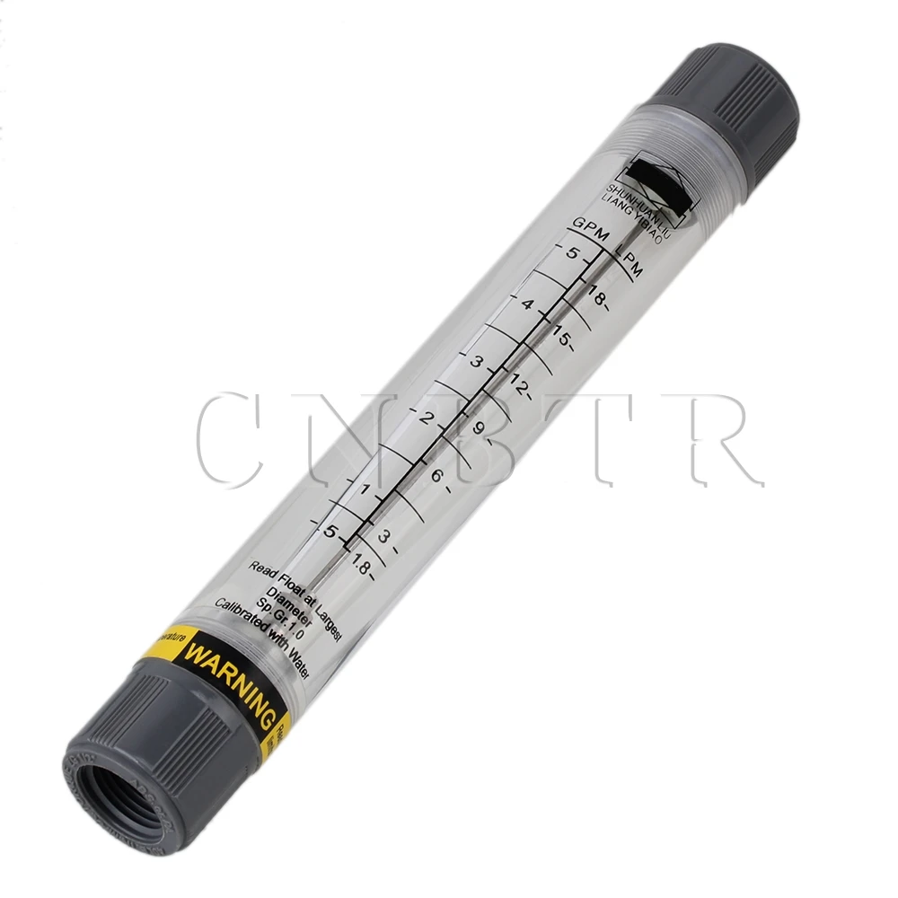 

CNBTR LZM-15G Tube Type Flowmeter for Gas Liquid 0.5-5 GPM / 1.8-18 LPM