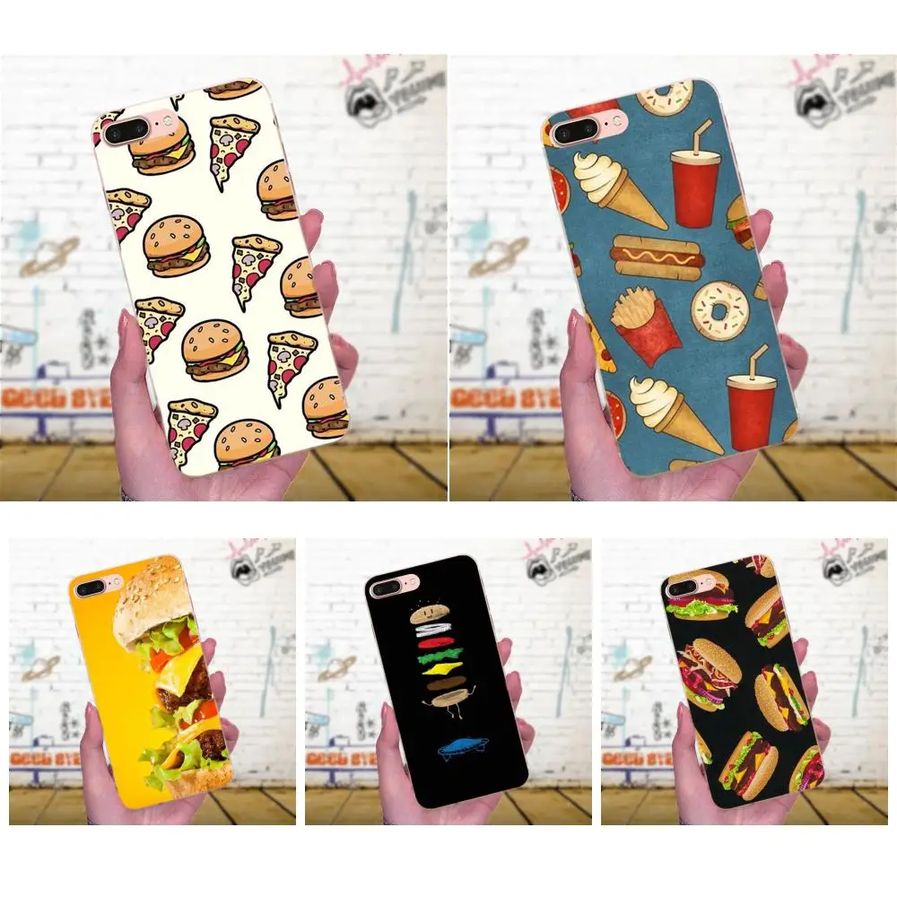 Мягкая модная гамбургерная фаст-фуда для LG Nexus 5 5X G2 G3 mini spirit G4 G5 G6 K4 K7 K8 K10 2017 V10 V20 V30