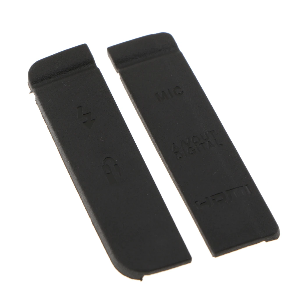 Rubber Cover Set for Canon EOS 7D USB Interface Cap AV OUT MIC HDMI Door Lid High Elasticity Plastic Material