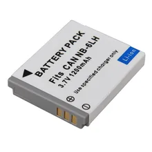1pc 1200mAh NB 6L NB6L NB 6LH Replacement Battery For Canon IXUS 310 SX240 SX275 SX280