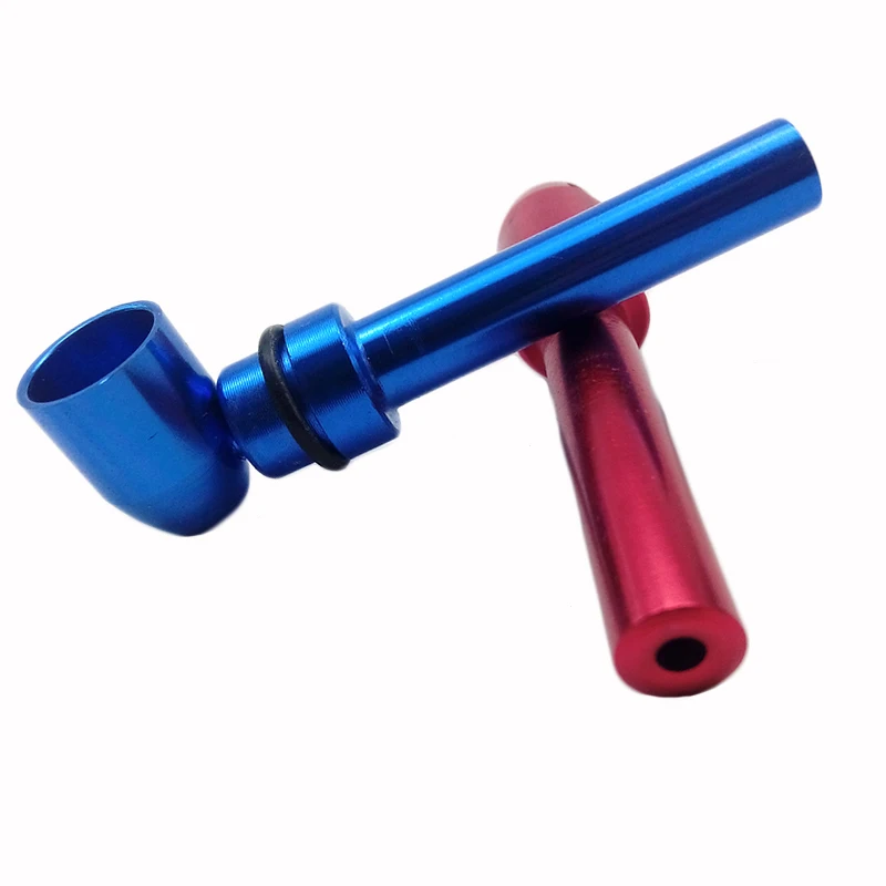 1 Pc Beautifully Mini Smok Metal Pipes Creative Smoking Pipe Herb