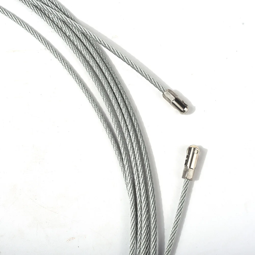 

Electrician Wire Cable Threading Device Running Puller Leads with 2pcs Steel Rope Connector MDJ998