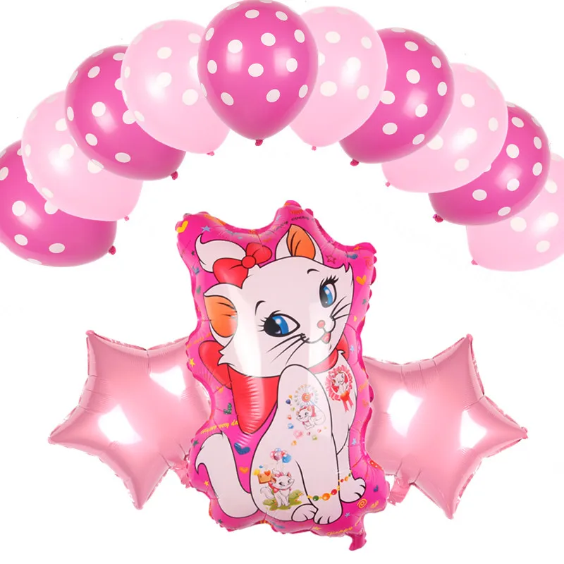 XXYYZZ 1set New Cat Aluminum Balloon Party Toy Birthday Party