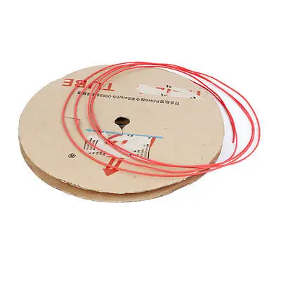 

200M Long 2.5mm Diameter Red Polyolefin Heat Shrinkable Tubing 600V