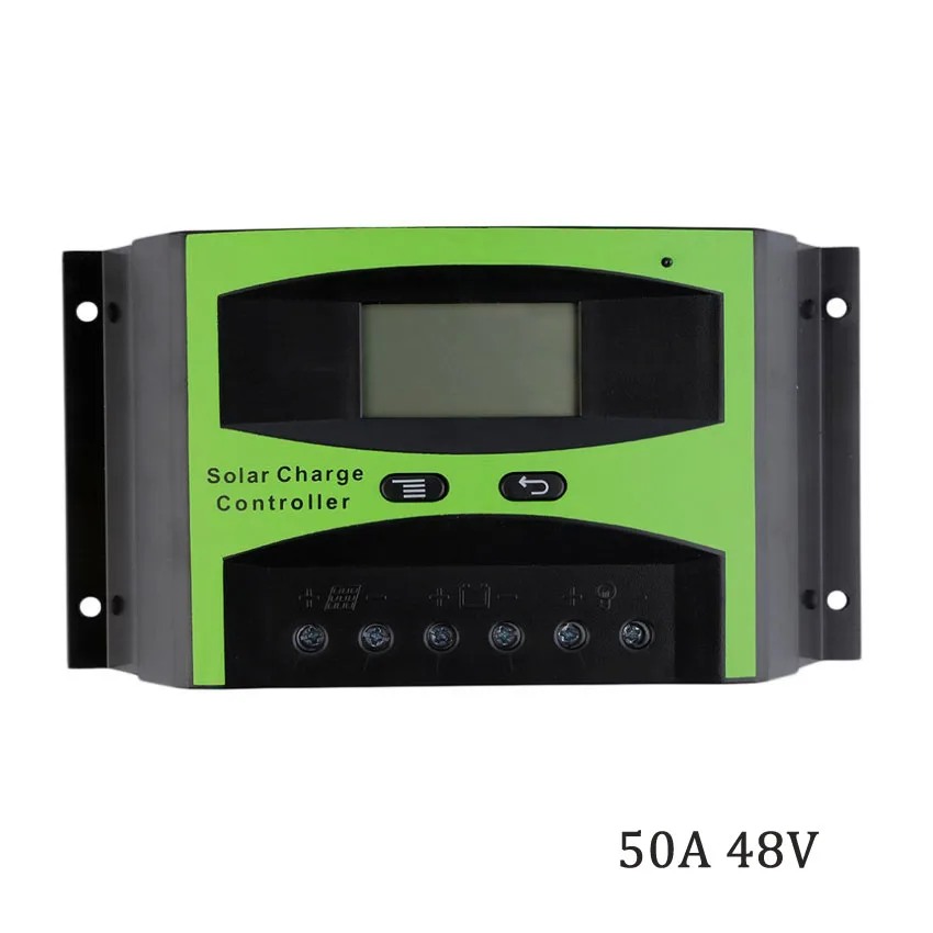

50A LCD Display Solar Panel Charger 48V Solar System generator cell Panel Charger Battery Battery Controller