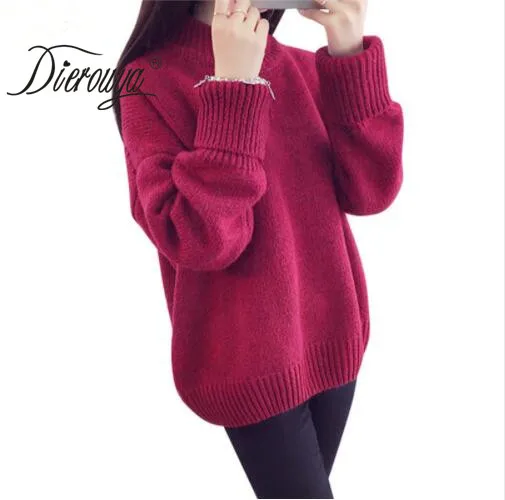 turtlenecks women's sweater for women top pullover korean winter 2020 turtleneck FEMALE SWEATER pull Turtleneck Poncho | Женская
