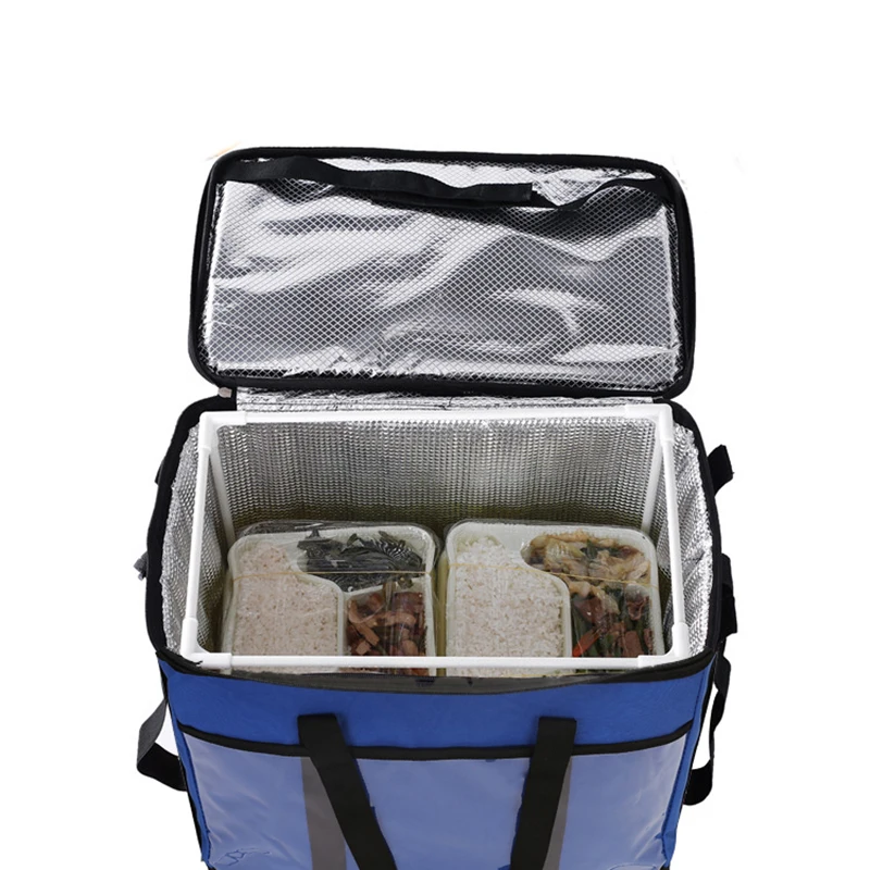 

Fashion Thicken 45L Large Thermal Food Cooler Bag Insulated Large Capacity Multi-function Lunch Box for Fast Food Rider