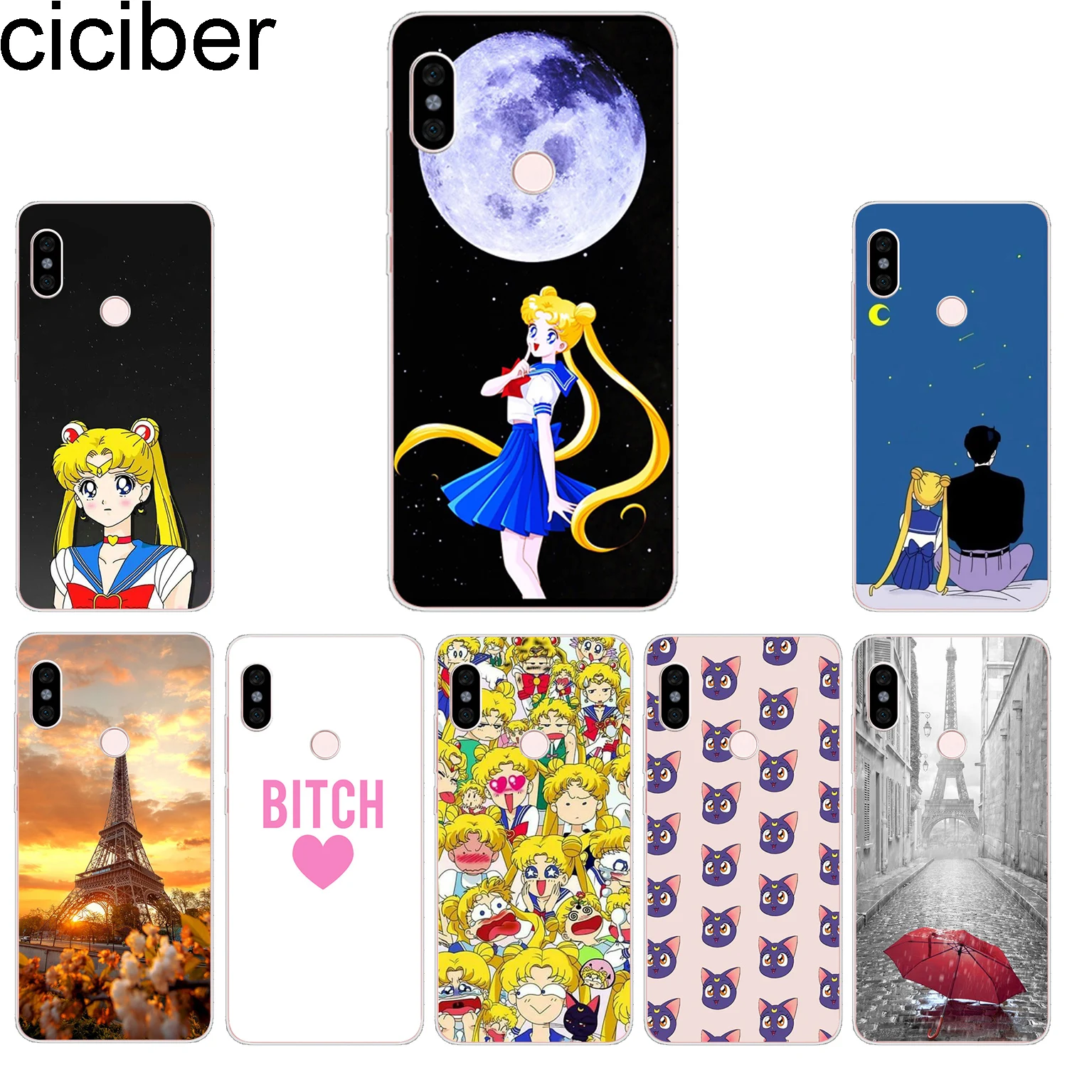 Ciciber чехол для телефона Xiaomi Mix Max 3 2 2s задняя крышка Mi A2 9 8 6 5 F1 A1 5X 6X 5c 5S Lite Plus Pro SE Sailor