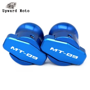 

For Yamaha MT09 MT-09 MT 09 FZ-09 FZ09 FZ 09 CNC Motorcycle Swingarm Slider Spools stand screws M6