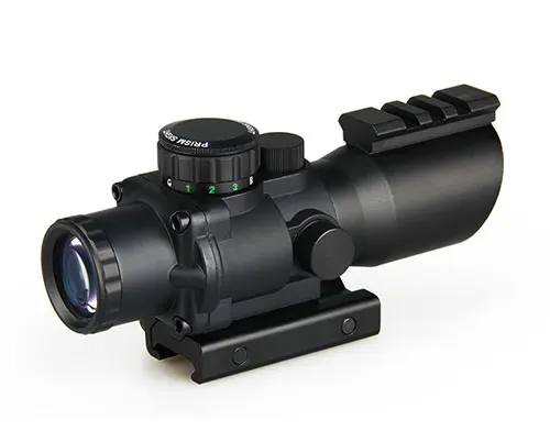 

4x32 dual rail illumination compact scope without  fiber optic sight  PP1-0187