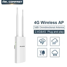 Comfast E5 Высокоскоростной открытый беспроводной AP 4G Wifi штекер маршрутизатора и игры 4G SIM карта портативный беспроводной маршрутизатор мобильный WiFi маршрутизатор