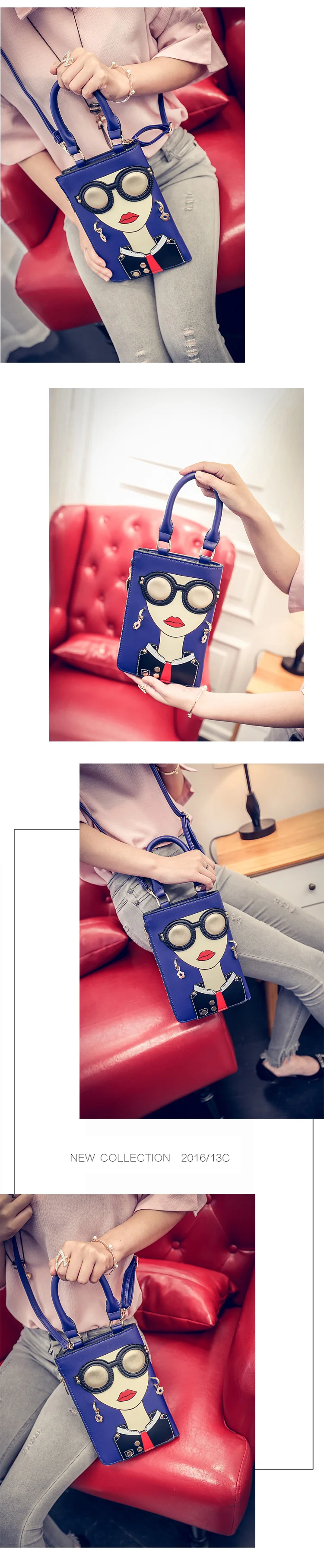Moda Sexy Mulher Padrão Bolsa Mulheres Brincos