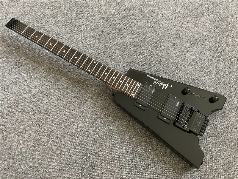 Factory Whole sale Black Steinberger Spirit Electric Guitar Without