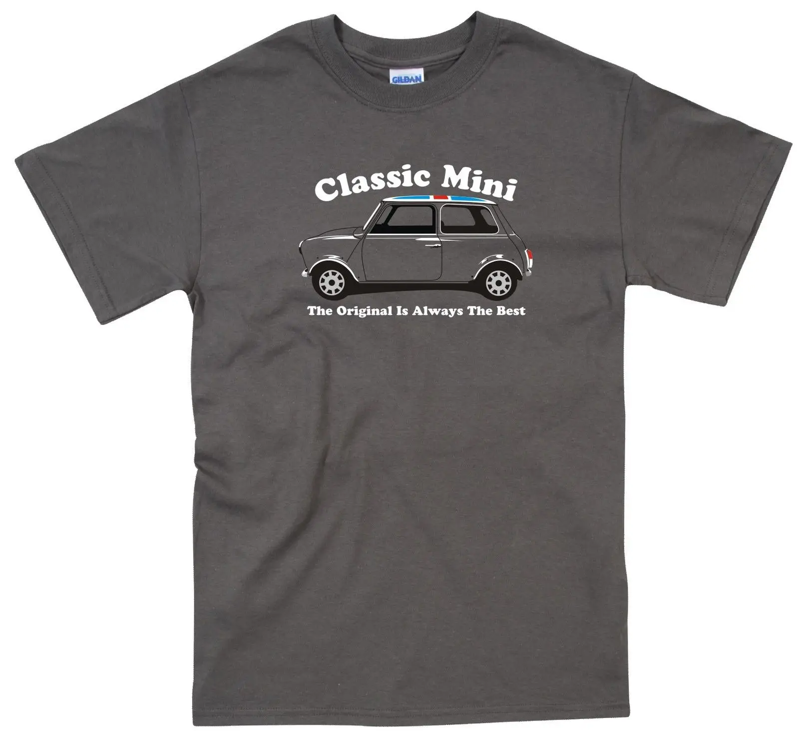 Мужские классические футболки Mini 1000 Cooper 60's ретро футболка с машинкой рубашка