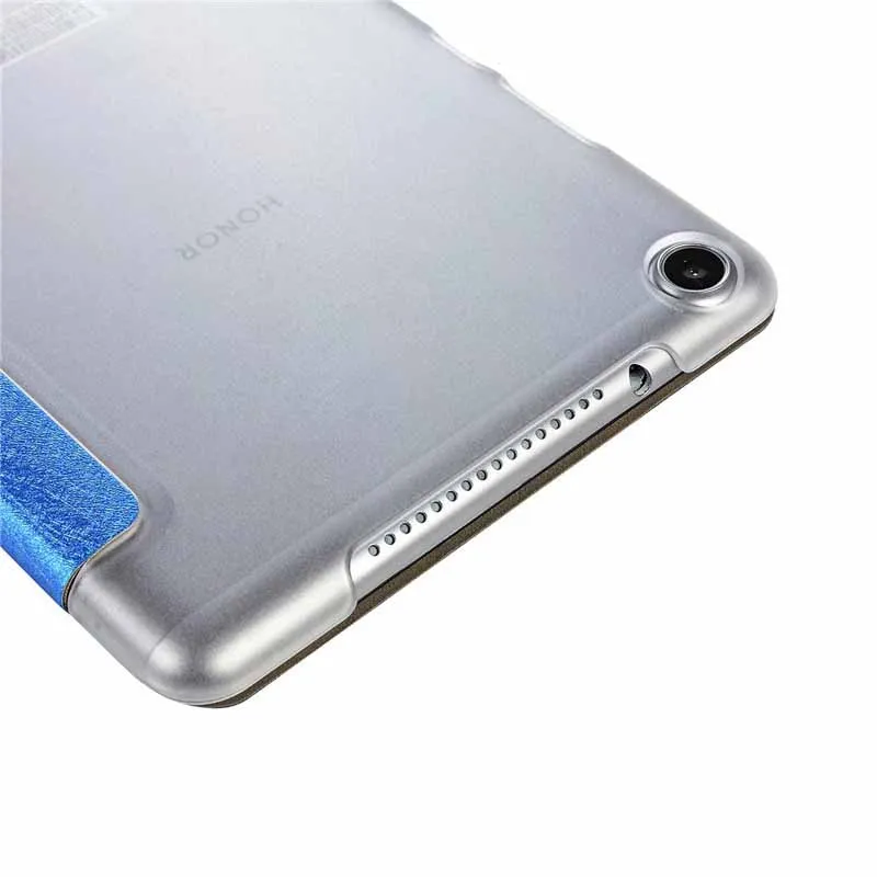 Прозрачный чехол подставка из искусственной кожи для Huawei MediaPad T5 8 0 JDN2 W09/AL00 Тонкий