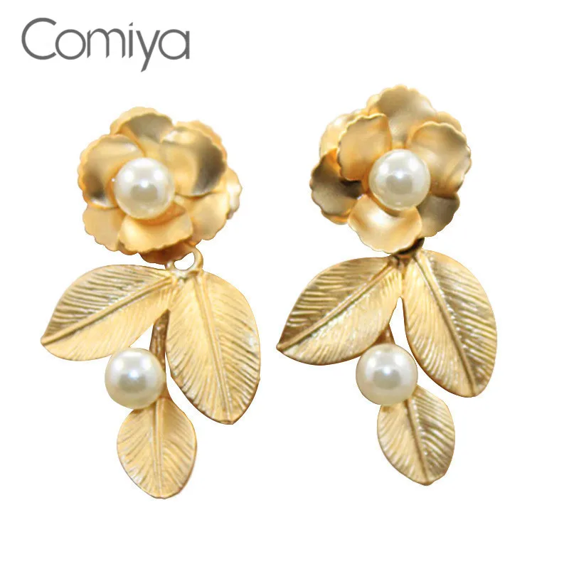 

Comiya Fashion Barroco Zinc Alloy Lovely Earring Jewelry Baroque Stylish Brincos Vintage Accessories Earrings Orecchini Donna