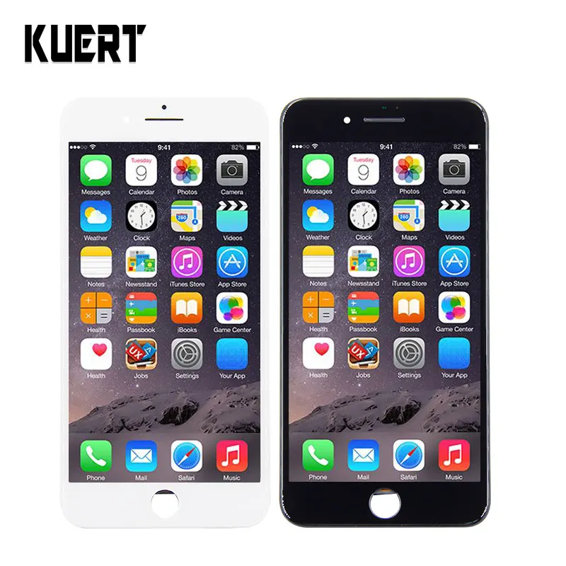 

KUERT LCD For iPhone 7 Plus LCD Display Screen Digitizer Touch Panel Glass Sensor Assembly No Dead Pixel Replacement Parts
