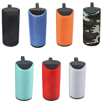 

SOONHUA TG113 Portable Outdoor Speaker Stereo Surround Bass Waterproof Speaker Wireless Mini Loudspeaker Supports TF Card U Disk