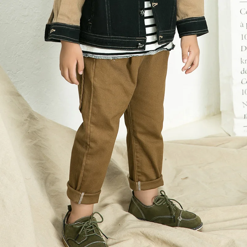 

Children's Trousers Korean Fashion Baby Boys Casual Pants Children Clothing 2019 New Kids Harem Pants Baby Boy Sport Pants