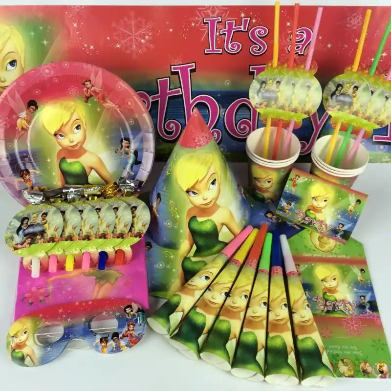 Omilut Elf Tinkerbell Decor Tinkerbell 1th Birthday Party