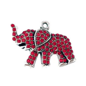 

Greek Sorority Elephant DIY Charm