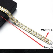 Быстрая модный браслет из нержавеющей стали для здоровья мужской Антистатический браслет