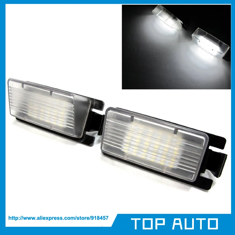 2Pcs No Error Rear LED License Plate Light OEM Replacement ... 2Pcs No Error Rear LED License Plate Light OEM Replacement ...