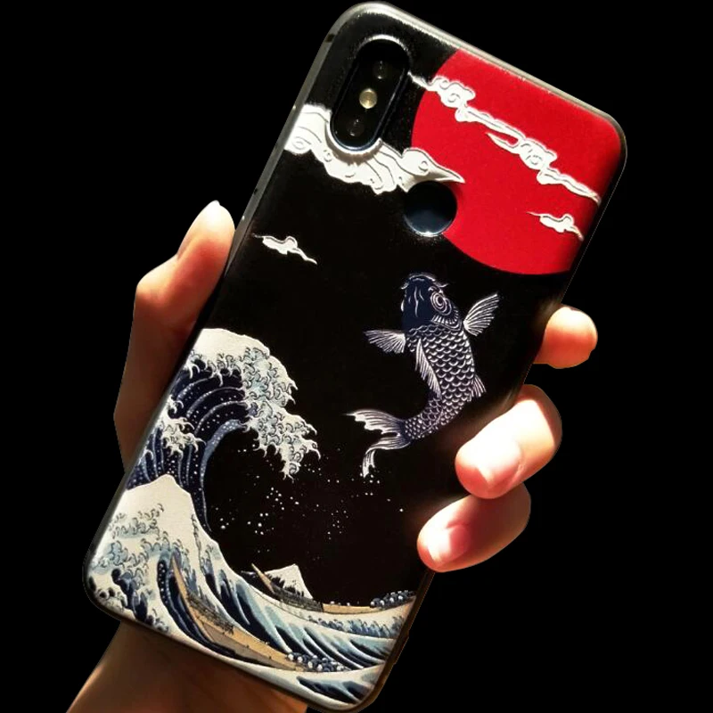 

Xiaomi Mi 8 9 MIX 2S 3 Matte frosted Soft-Touch Finish Case MI9 MI A2 MIX2 Great Emboss Back TPU Silicone Cover MI8 SE Anti-fall