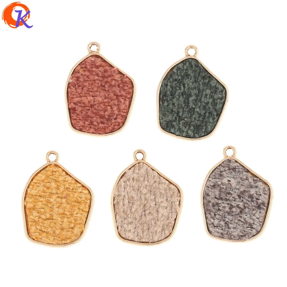 

Cordial Design 100Pcs 20*27MM Jewelry Accessories/Charms/Hand Made/Irregular Shape/Earrings Connector/Jewelry Findings Component